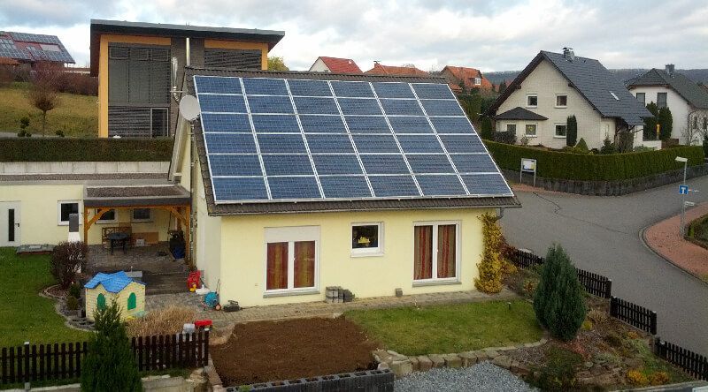 Polykristalline Photovoltaikanlage